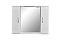 Зеркальный шкаф Stella Polar Концепт 80/C SP-00000059 80 см с подсветкой, белый - 4 изображение