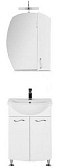 Комплект мебели для ванной Aquanet Моника 60 белый - 3 изображение
