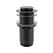 Донный клапан для раковины Wellsee Drainage System 182135000, матовый черный, без перелива