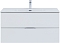 Тумба с раковиной Aquanet Алвита New 100 2 ящика, белый матовый - 7 изображение