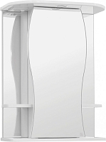 Зеркальный шкаф Style Line Эко Волна Лорена 55/С белый
