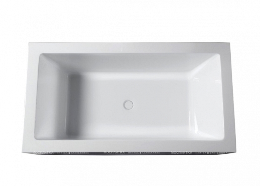 Акриловая ванна 160х80 см Abber AB9406-1.6 белый - 5 изображение