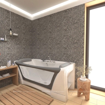 Акриловая ванна 1MarKa Dolce Vita 180x80 см - 5 изображение