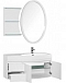Комплект мебели для ванной Aquanet Опера 115 R 2 двери 2 ящика белый - 3 изображение