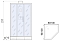 Душевая кабина River 100х100 см Penta Б/К 100 профиль белый, стекло прозрачное - 4 изображение