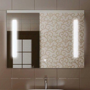 Зеркало Comfortу Жасмин 75 Led, светодиодная подсветка, с сенсорным выключателем - 2 изображение