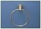 Полотенцедержатель-кольцо Aquanet 3880, бронза - 3 изображение