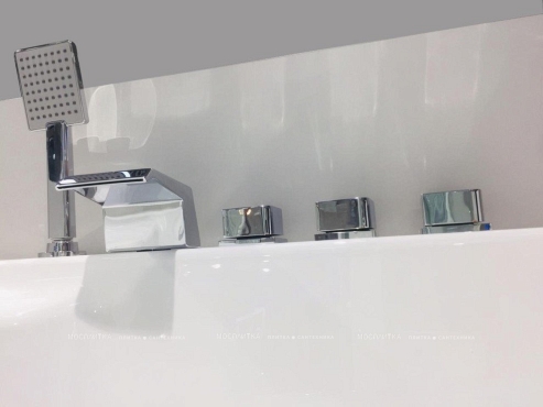 Акриловая ванна Orans 62118M0 140х140 см с гидромассажем - 6 изображение