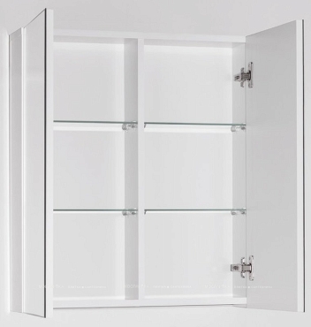 Зеркальный шкаф Style Line Амарант 60 белый - 2 изображение