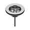 Донный клапан для раковины универсальный Wellsee Drainage System 182145000, хром, универсальный - 2 изображение