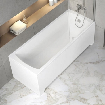 Акриловая ванна 170x70см Ravak Classic CC51000000, белый - 3 изображение