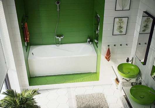 Акриловая ванна Aquatek Lifestyle Либерти 150х70 см BER150-0000001, белый - 3 изображение
