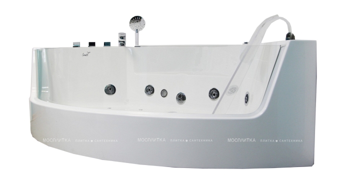 Акриловая ванна Ceruttispa 150x150 гидромассажная C-401 - 4 изображение