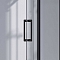 Душевой уголок Vincea Como-N 120х200 VSR-4CN1012CLB, профиль черный, стекло прозрачное - 5 изображение