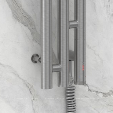 Полотенцесушитель электрический Сунержа Терция 3.0 120х13,8 см 071-5845-1211 сатин - 3 изображение
