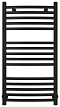 Полотенцесушитель водяной Сунержа Аркус 80х40 см 31-0251-8040 матовый черный - 2 изображение