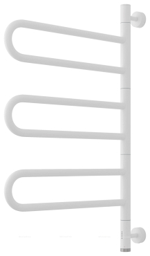 Полотенцесушитель электрический Сунержа Парео 4.0 77,3х53,5 см 30-0823-0773 матовый белый - 2 изображение