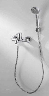 Смеситель Bravat Stream F63783C-B для ванны с душем - 3 изображение