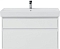 Тумба с раковиной Aquanet Nova Lite 100 Slim Synergy, 2 ящика, белый - 5 изображение