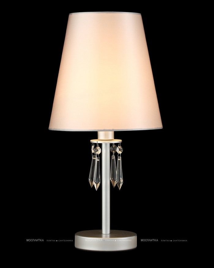 Настольная лампа Crystal Lux RENATA LG1 SILVER - 2 изображение