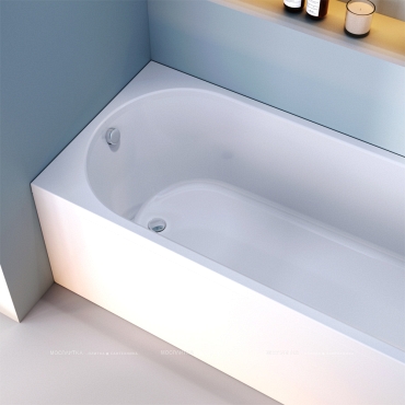 Акриловая ванна 170х70 см Am.Pm X-Joy W94A-170-070W-A белая - 4 изображение