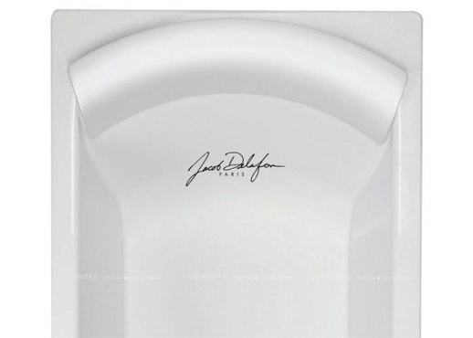 Чугунная ванна Jacob Delafon Biove 170x75 см с ручками - 6 изображение