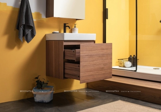 Комплект мебели для ванной Aquanet Нью-Йорк 70 орех - 15 изображение