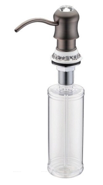 Дозатор жидкого мыла Zorg Inox ZR-26 BR, цвет бронза - 4 изображение