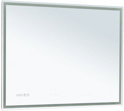 Зеркало Aquanet Оптима 100 белый матовый - 2 изображение