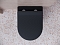 Комплект подвесной безободковый унитаз Ceramica Nova Balearica CN6000MB Черный матовый с сиденьем Микролифт + инсталляция Grohe Rapid SL 38775001 4 в 1 с кнопкой смыва - 4 изображение