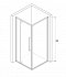 Душевой уголок RGW SV-34 06323499-11 90x90 см квадратный стекло прозрачное хром - 3 изображение