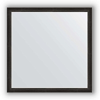 Зеркало в багетной раме Evoform Definite BY 0665 70 x 70 см, черный дуб