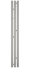 Полотенцесушитель электрический Сунержа Терция 3.0 120х13,8 см 00-5845-1211 без покрытия - 2 изображение