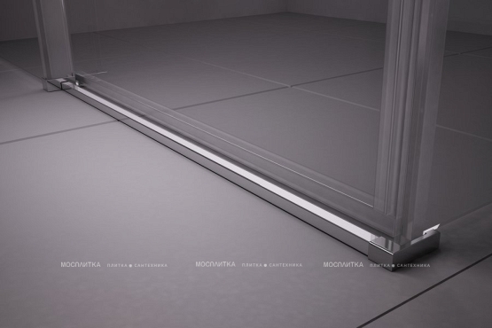 Душевая дверь Ravak Matrix MSDPS-120/80 левый блестящий стекло прозрачное транспарент - 7 изображение