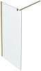 Душевая перегородка Jacob Delafon Contra Mix N'Match 120х200 см E22W120S2-NF стекло с текстильным тиснением, без профиля - 2 изображение