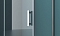 Душевой уголок BelBagno Kraft 80х80 см KRAFT-A-12-80-C-Cr-L профиль хром, стекло прозрачное - 2 изображение
