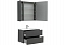 Комплект мебели для ванной Aquanet Алвита 80 серый антрацит - 6 изображение