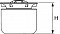 Стакан с мембраной TECE Drainpoint S для сифона DN 100 - 2 изображение