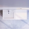 Мебельная раковина Am.Pm X-Joy 120 см M85AWPL1201WG левая, белый глянец - 2 изображение