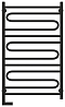 Полотенцесушитель электрический Сунержа Элегия 2.0 100х60 см 31-5218-1060 матовый черный - 2 изображение