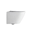 Комплект подвесной безободковый унитаз Vincea One VT1-29 , цвет белый, ультратонкое soft-close сиденье + инсталляция Creto Standart 1.0 - 3 изображение