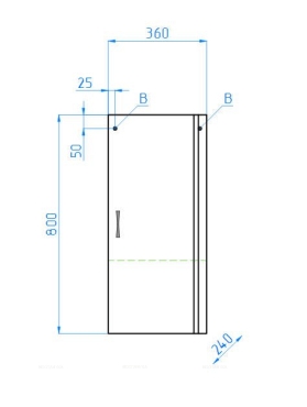 Шкаф Style Line Эко Стандарт 36 ЛС-00000197, белый - 6 изображение