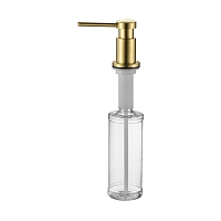 Дозатор Paulmark Brevit D005-G для жидкого мыла, золото