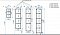 Шкаф-пенал Эстет Dallas Luxe 40 ФР-00001946 правый подвесной - 3 изображение