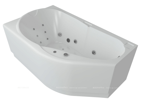 Акриловая ванна Aquatek Таурус 170 см L на сборно-разборном каркасе - 3 изображение