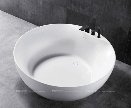 Акриловая ванна 150х150 см Abber AB9280 белый - 2 изображение