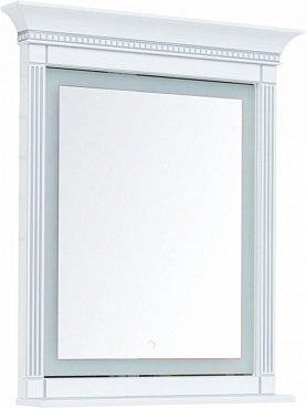 Зеркало Aquanet Селена 70 00246509 белый / серебро