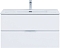 Тумба с раковиной Aquanet Алвита New 90 2 ящика, белый матовый - 7 изображение