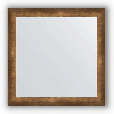 Зеркало в багетной раме Evoform Definite BY 1030 76 x 76 см, состаренная бронза