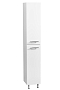 Пенал Stella Polar Ванесса 30 SP-00000216 30 см напольный, стекло, белый